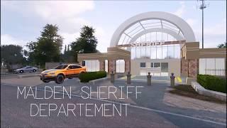 Arma III EDEN EDITOR ~ Timelapse Build Malden Sheriff Station