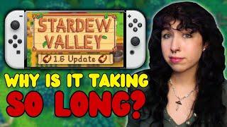 When is Stardew Valley 1.6 Coming to Console?