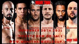 Muay Thai World Cup 3:  Bout #1 - Butterwick vs Sorensen