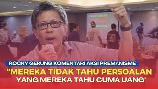 Rocky Gerung: Kalau Tidak Setuju Silahkan Bikin Diskusi Tandingan, Bukan Membubarkan!!