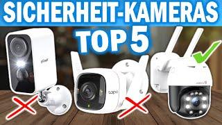 TOP 5 SICHERHEITSKAMERAS (Testsieger 2025)!!  | Die Besten Outdoor-Sicherheitskameras