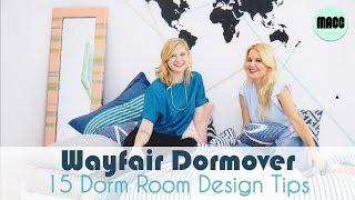 Dorm Decor: 15 Dorm Room Design Tips