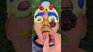 Ugly pimple, Bubabubo, blueberries, appetizers and delicious pastries. #sweets #food.