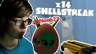 I'M EGGSTATIC! x14 SHELLSTREAK | Shellshock.io 