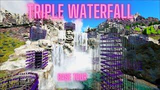 Ark - Cinematic Base Tour - Triple Waterfall (FusionPvP)