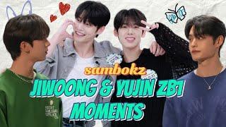 The Maknae & The Madnae ZB1 (Yujin & Jiwoong) Moments