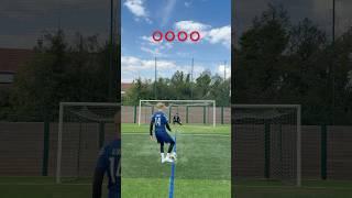 4-Shot Challenge️ | #football #shortvideo #soccer #viralvideo #challenge #goalkeeper #gk