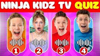 Ninja Kidz TV Quiz!  Payton Delu, Bryton, Ashton, Paxton