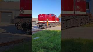 ️Gleisbauzug mit DR V 100 + krasser Technik ️ Bahnübergang Raschau #youtubeshorts #train #zug