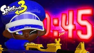 Splatoon 3 But You Only Have 45 SECONDS to Use Your Weapon