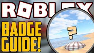 HOW TO GET THE SECRET 'THE SEASHELL' BADGE IN CAR CRUSHERS 2! | ROBLOX Badges