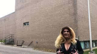 Crossdresser Ashley Kemp built like a brick house