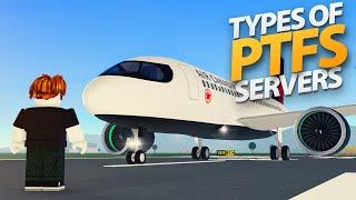 Types of PTFS Servers - Roblox