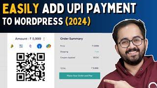 Easily Add UPI Payment to Website (2024)