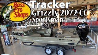 Bass Pro Boats. Tracker Grizzly 2072 CC Sportsman. Prices, Features, Specs, Walkthrough Big Jon boat