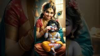 cute little Krishna  ladduGopal #shortsfeed #shorts #cute #krishna #radhakrishna #god