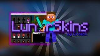 Lunar Skin Pack [33+ Skins and Capes] MCPE Hive (By Orced)