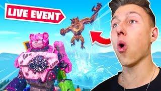 Monster vs Roboter! Fortnite Live Event mit StandartSkill!