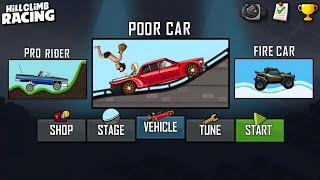 Hill Climb Racing - LUXURY CAR vs LOW RIDER ! WHICH CAR IS BETTER ?