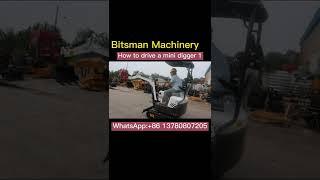 #how  to #drive  a 1ton mini #digger  @excavatorvideo8256