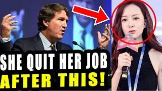 OWNED! Tucker Carlson ENDS the career of a Woke Journalist