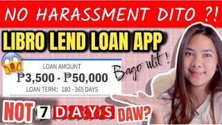 Grabe! NO HARASSMENT DITO? Max ₱50,000 DIN ?! LIBRO LEND APP MAi-TRY NGA !!!