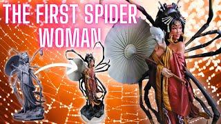 Jorogumo - The First Spider Woman 3D Print & Paint By CASculpts