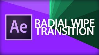 After Effects Tutorial | Radial Wipe Transition