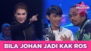 Bila Johan jadi Kak Ros | Ceria Megastar | Johan & Mas Idayu