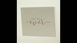 It really is the Best Day Ever! so relive it again and again! #videoalbum #wedding #themotionbooks
