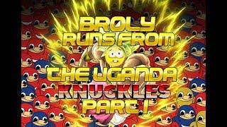 Broly gets chased by The Uganda Knuckles Tribe. Vrchat!