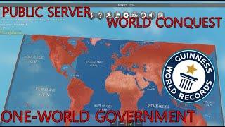 Roblox World Conquest ONE-WORLD GOVERNMENT in a PUBLIC SERVER