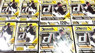 RETAIL REVIEW!  2024 DONRUSS MEGA BOXES AND BLASTERS!