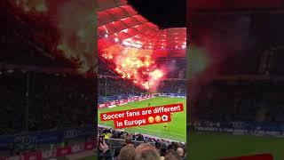 SHOCKING!! Soccer Fans Set Stadium on FIRE ️ #shorts