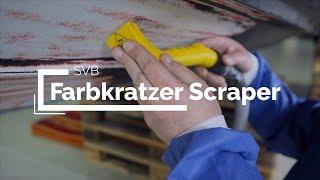 So entfernen Sie Antifouling mit dem Farbkratzer | SVB