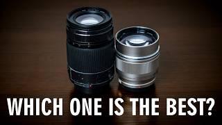 Panasonic Lumix 35-100mm f/2.8 vs Olympus 75mm f1.8 - Battle of The Telephoto Lenses! ️