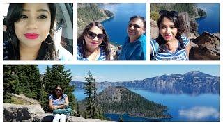 Crater Lake ,Oregon USA Vlog Part 1| Stuck In Traffic | My Love For Indian Food |