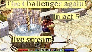 Titan Quest Ragnarok - The challenger in act 5 live!