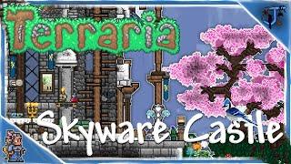 Skyware Castle | Terraria Speed Build