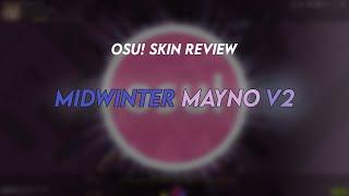 osu! skin review Midwinter Mayno V2