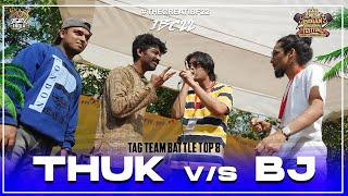 THUK VS BJ | TAG TEAM Top 8 | Indian Beatbox Championship 2022 #IBC2022 #TheGreatIBF22