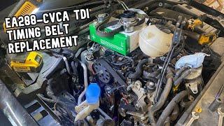 Step-by-Step Timing belt replacement for EA288 CVCA 2015 TDI (VW, Audi)