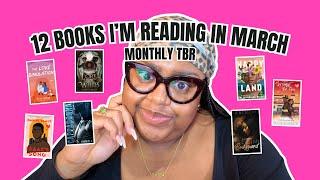 MARCH 2025 TBR | 12 Black Romance, Romantasy & Historical Fiction Books I'm Reading #booktube