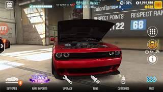 Tune Setup for the Dodge Challenger SRT Hellcat|CSR2