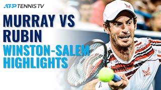 Andy Murray vs Noah Rubin Highlights | Winston-Salem 2021