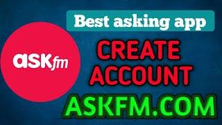 How to create account in Askfm