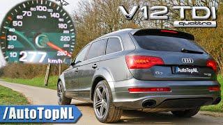 AUDI Q7 V12 TDI 0-277 ACCELERATION & TOP SPEED by AutoTopNL