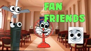 Fan Friends | Claps KidsTv | Kids story |#cartoon #animation #kindergarten