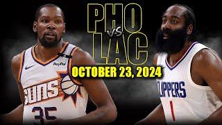 Los Angeles Clippers vs Phoenix Suns Full Game Highlights - October 23, 2024 | 2024-25 NBA Season