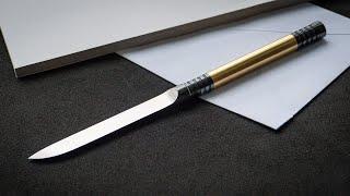 Knife Making - Round Letter Opener